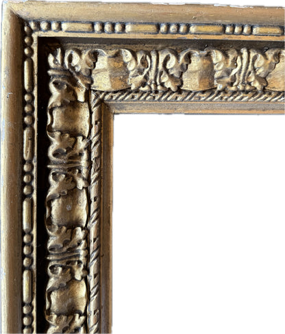 A 17th century carved English carlo marratta frame