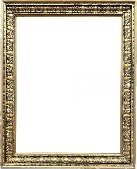 A 17th century carved English carlo marratta frame