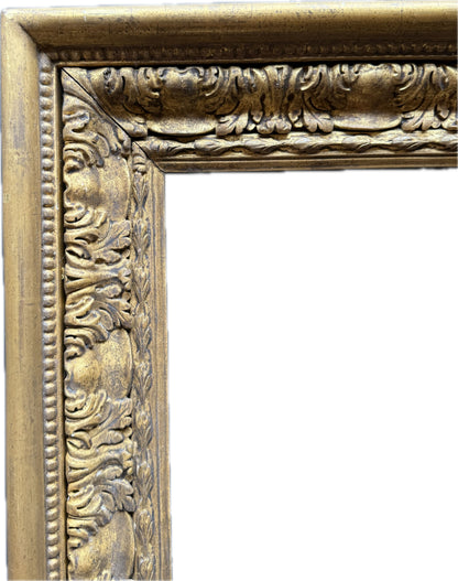 A 17th century carved English carlo marratta frame