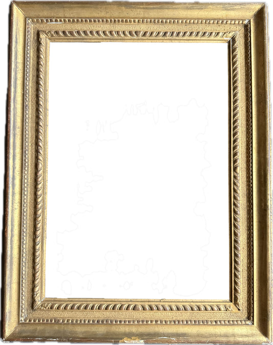 French empire style frame with gadrooned detailing