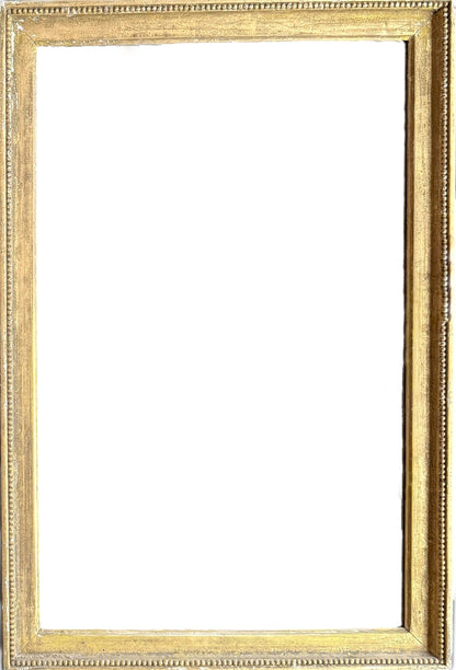English late 18th century carved gilt frame