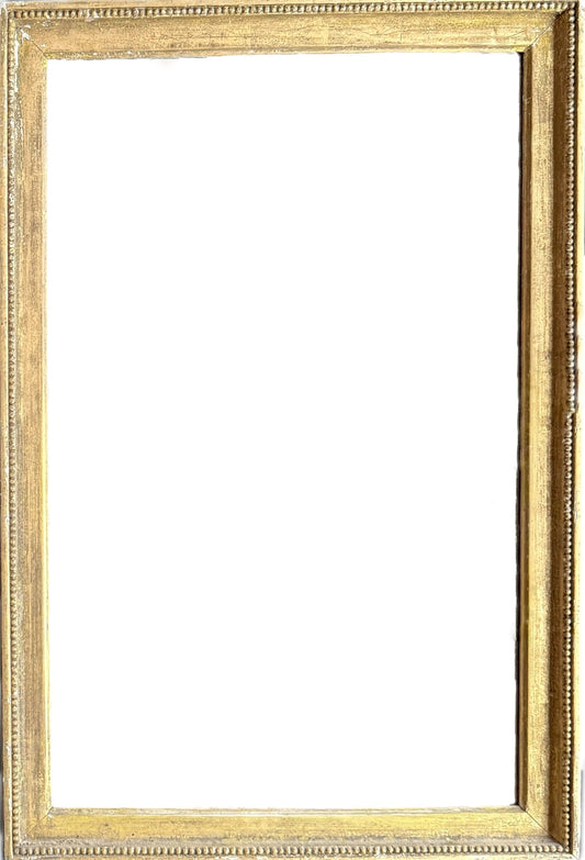 English late 18th century carved gilt frame
