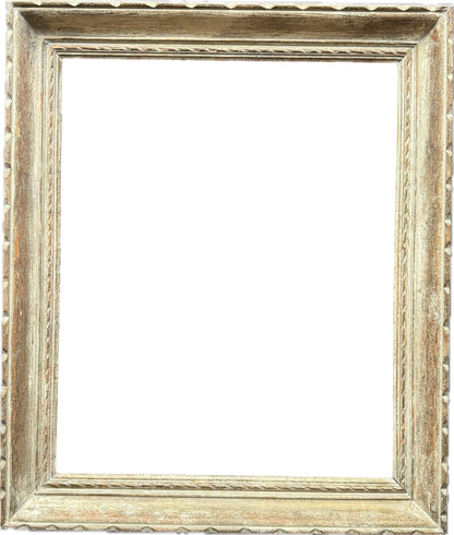 French painted and carved mid century montparnasse frame