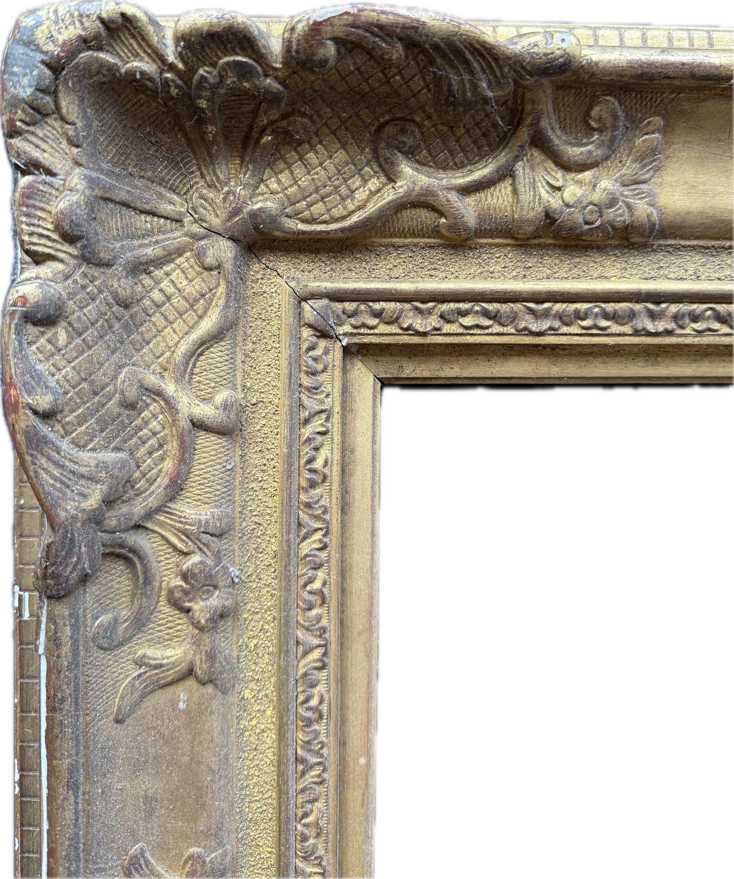 19th century French Louis XIV style gilt frame