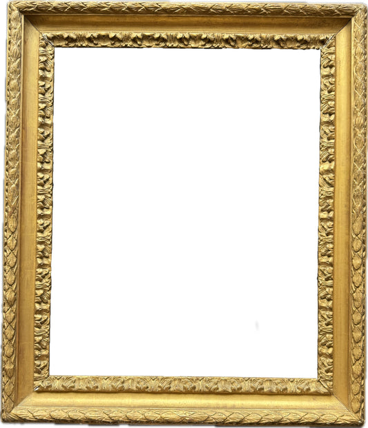 Italian 18th century carved and gilt frame