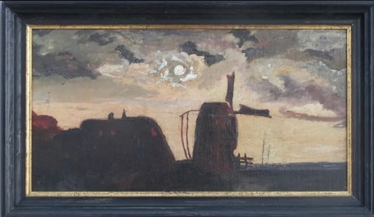 Windmill in Moonlight